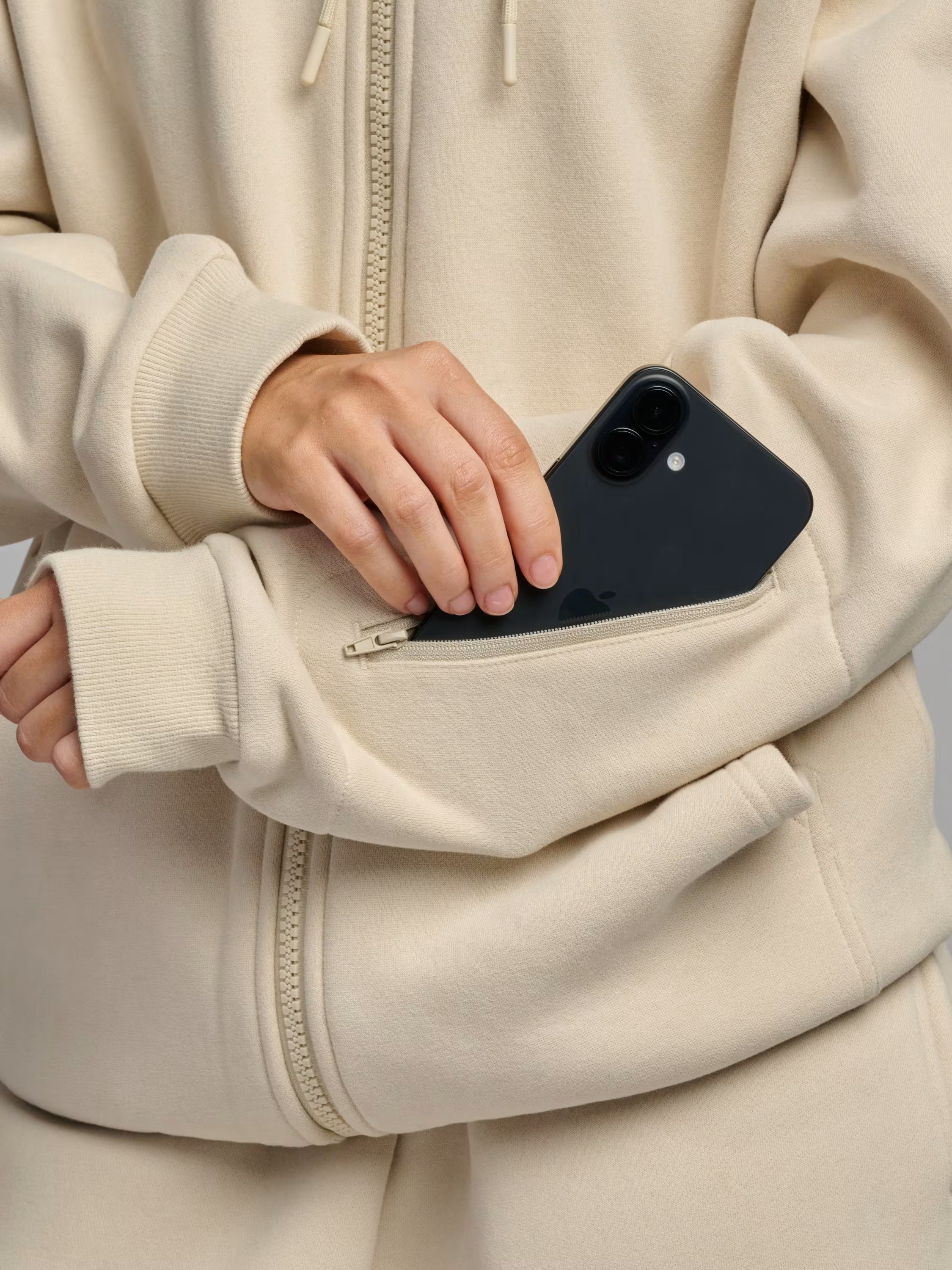 Hanorac Travel cu Fermoar - AirMode